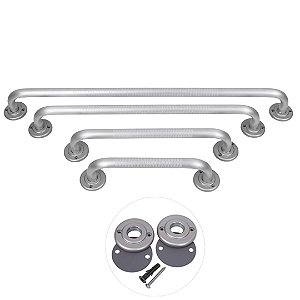 BARRA DE APOIO HORIZONTAL 60 CM COR NATURAL COM RECARTILHA