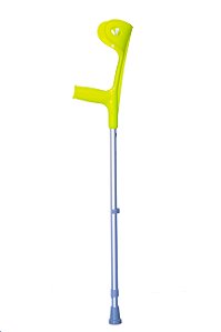 PAR DE MULETA CANADENSE FX POP 110KG CK - AMARELO