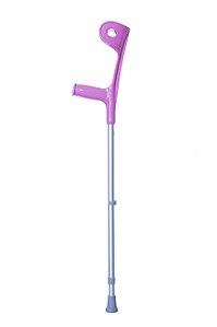 PAR DE MULETA CANADENSE FX POP 110KG CK - LILAS
