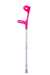 PAR DE MULETA CANADENSE FX POP 110KG CK - ROSA PINK