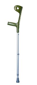 PAR DE MULETA CANADENSE FX POP 110KG CK - VERDE OLIVA