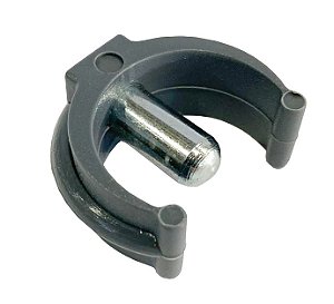 PINO TIPO CLICK 1" CINZA ESCURO - 12 UNIADES