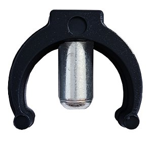 PINO TIPO CLICK 7/8" PRETO - 12 UNIDADES