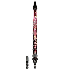 Piteira Nayb Hookah - Black Red Gold