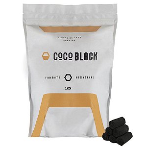 Carvão Coco Black 1kg