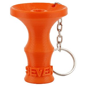 Chaveiro e Furador Seven Hookah - Laranja