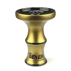 Rosh Seven Hookah Small Premium - Dourado Envelhecido