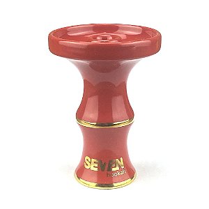 Rosh Seven Hookah Small Gold - Vermelho