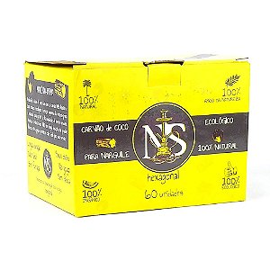 Carvão NS Basic Hexagonal - 1Kg