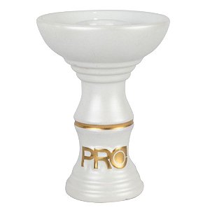 Rosh Pro Hookah Relevo Gold - Branco Fosco