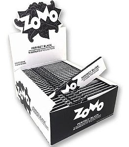 Seda Zomo Perfect Black (Caixa com 50 livretos de 33 folhas)