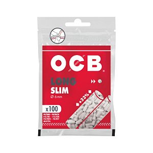 Filtro OCB Long Slim 6mmx20mm (Pacote de 100un)