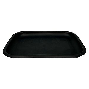 Bandeja De Silicone Rok Tray Média - Preta