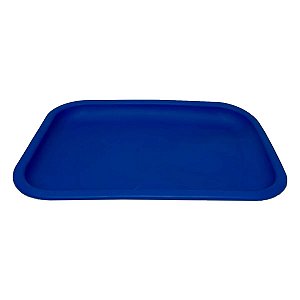 Bandeja De Silicone Rok Tray Média - Azul