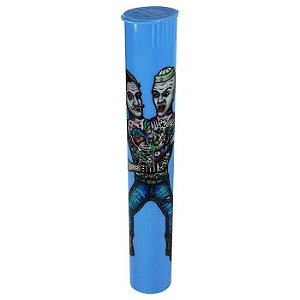 Tubo para Guardar Cigarro Lion Rolling Big Smoke - Azul