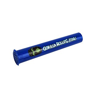 Tubo para Guardar Cigarro Gorilla Rolling Stars - Azul