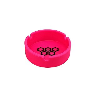 Cinzeiro de Silicone Cultura DAB Redondo - Rosa