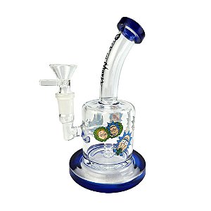 Bong De Vidro KAE 69 Bowl Reto - Azul