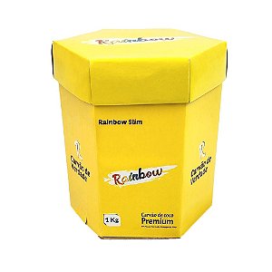 Carvão Rainbow Coco Slim 1kg