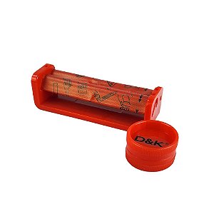 Bolador DK 78mm + Mini Dichavador DK - Vermelho