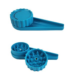 Dichavador De Plástico DK Suporte Funil - Azul Claro