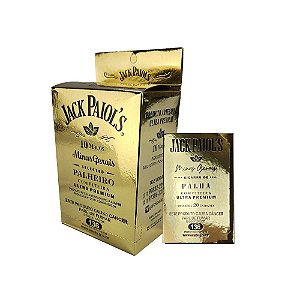 Display Cigarro De Palha Jack Paiol's Ultra Premium C/Piteira (CX/10 Maços De 20un)