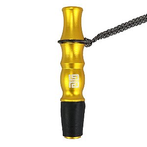 Piteira Higiênica Black Hookah Alumínio - Dourado