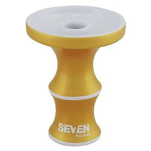 Rosh Seven Hookah Premium - Dourado com Branco