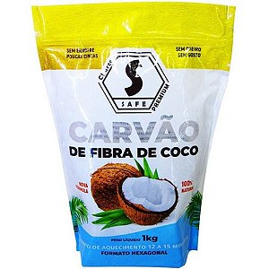 Carvão Safe Premium - 1Kg