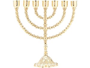 Menorah 7 velas - 1 unidade