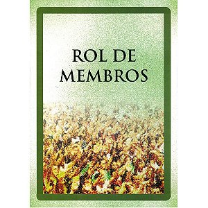 Livro Rol de Membros - un