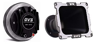 Driver Trio Fenólico QVS 430FE 100w RMS + Corneta 2 Polegadas QVS 2117 Alumínio