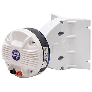 Driver Titânio QVS 30VPK 120w RMS 1 polegada + Guia de Onda QVS 1214 Branco Aluminio