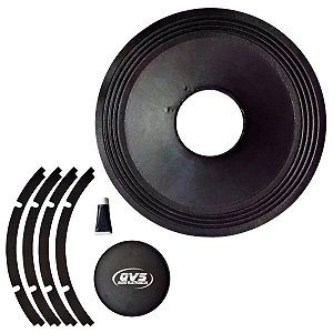 Kit Reparo Alto Falante 12 Polegadas QVS AGR500 RMS - 12AGR500