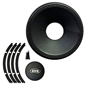 Kit Reparo Alto Falante 12 Polegadas QVS 800W RMS Médio Grave -12MGS800