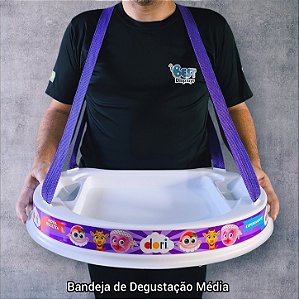 Bandeja de Degustação Média - Branca
