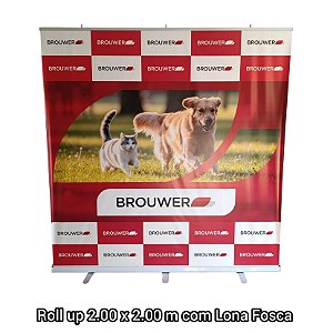 Roll up 2.00 x 2.00 m