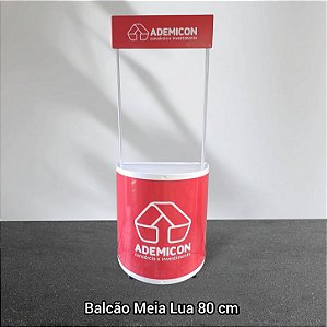 Balcão Meia Lua 80 cm