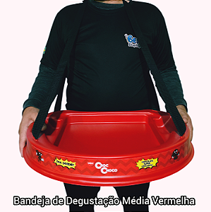 Bandeja de Degustação Média - Colorida