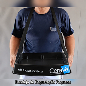 Bandeja de Degustação Pequena - Colorida