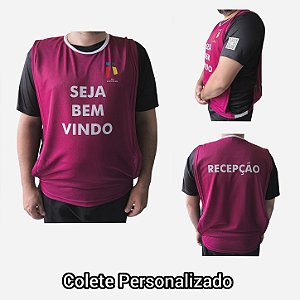 Colete para Time e Eventos