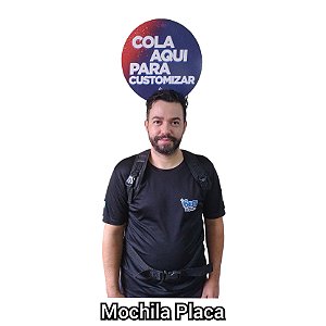 Mochila Placa