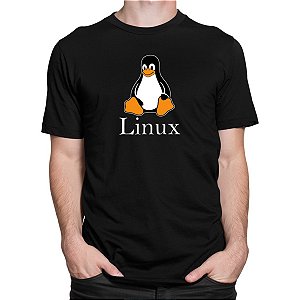 Camiseta Linux Pinguim