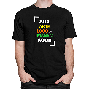 Camiseta Personalizada Com Sua Estampa