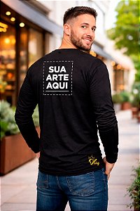 Camiseta Manga Longa Personalizada