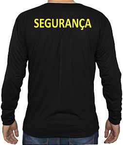 Camiseta Segurança Manga Longa