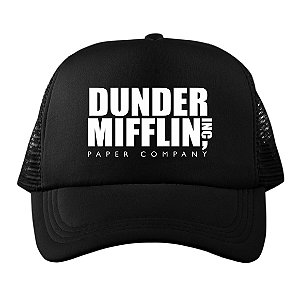 Camiseta Dunder Mifflin Vinho