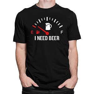 Camiseta I Need Beer
