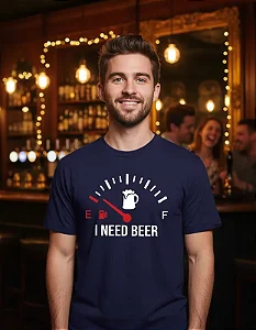 Camiseta I Need Beer