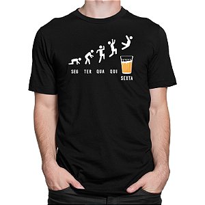 Camiseta Sextou Cerveja